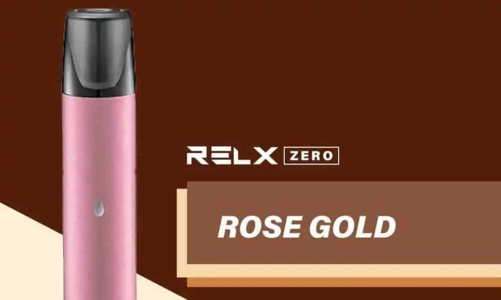 Relx Zero พอตไฟฟ้า ความธรรมดาที่พิเศษกว่าใคร อยากให้คุณได้ลอง สี rose gold